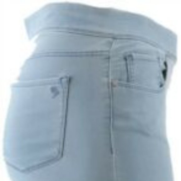 NWT MARTHA STEWART ZIP ANKLE JEANS LIGHT INDIGO - Picture 5 of 14